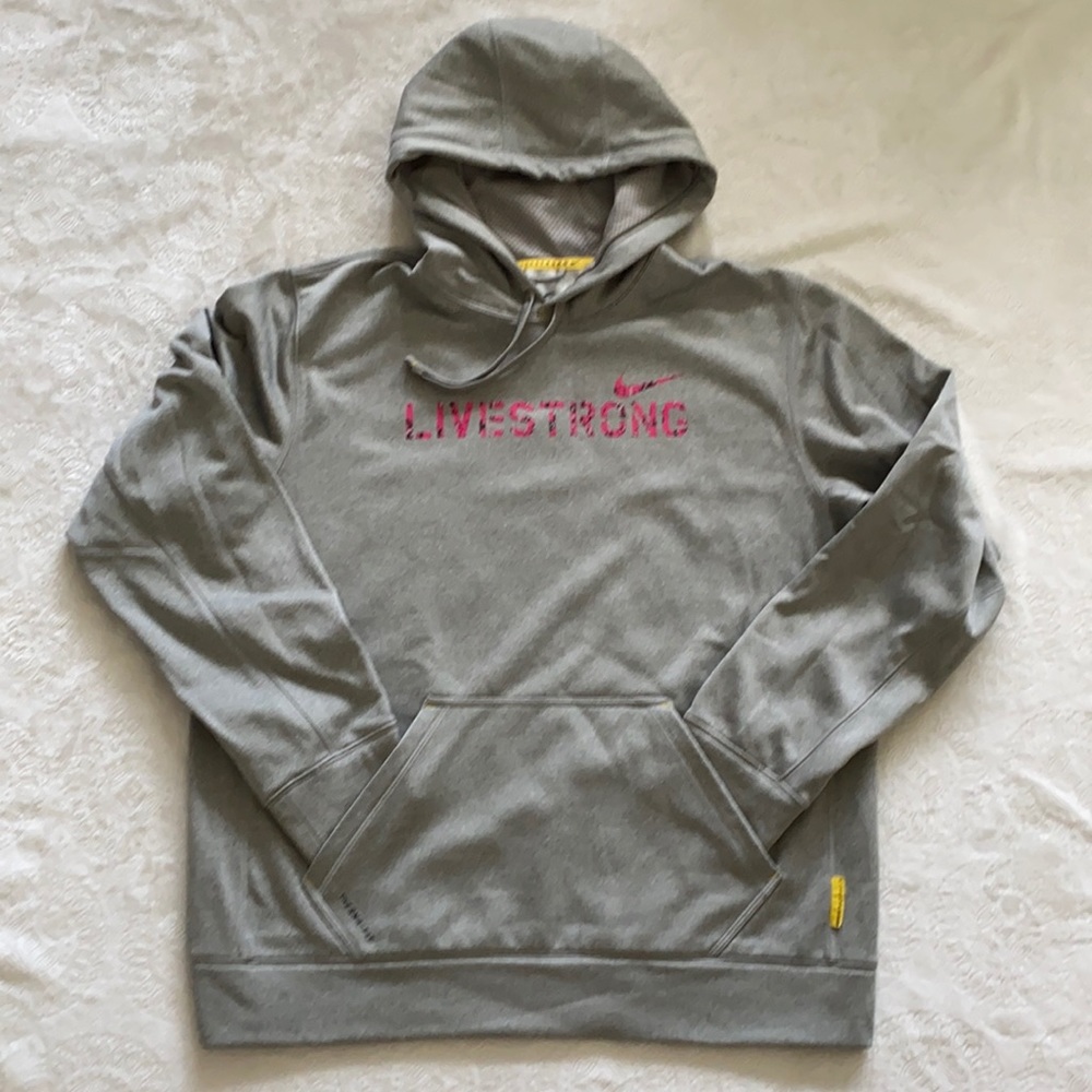 Nike live Strong hooded sweatshirt unisex